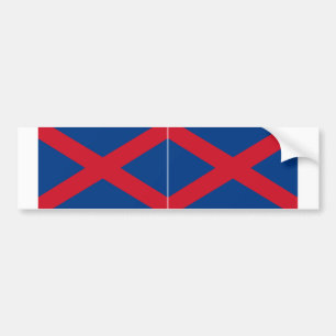 TWO Voortrekker Flag Bumper Sticker