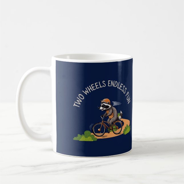 Two Wheels Endless Fun Coffee Mug (Left)