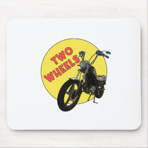 Two Wheels Mouse Pad