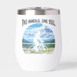 Two wheels, one soul. cycling sport