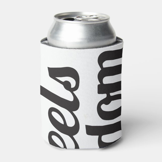 Two Wheels to Freedom can cooler (Can Front)