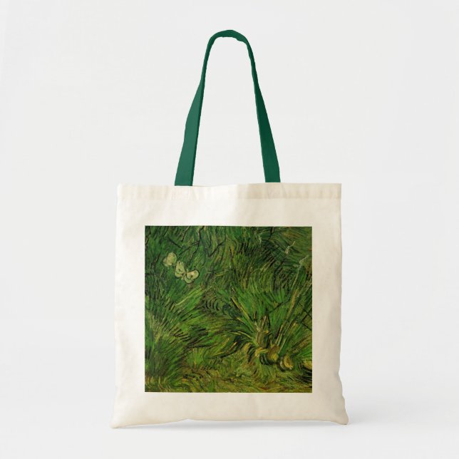 Two White Butterflies by Vincent van Gogh Tote Bag (Front)