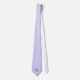 Two White Lilies Tie