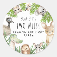 Two Wild! Aussie Animal Birthday Party