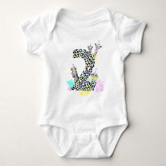 Two wild Birthday bodysuit