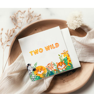 Two Wild Boys Paper Napkin