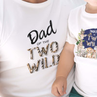 Two Wild, Jungle Safari 2nd birthday dad's