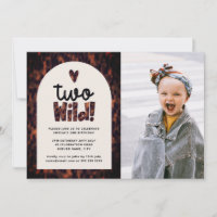 Two Wild Jungle Tortoiseshell Photo 1st Birthday