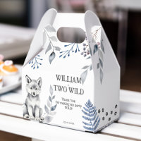 Two Wild wolf themed birthday party
