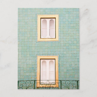 Two windows postcard