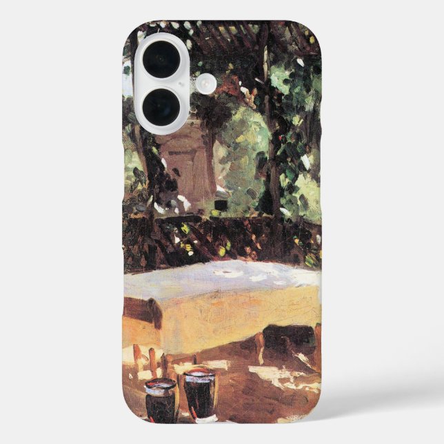 Two Wine Glasses by John Singer Sargent Case-Mate iPhone Case (Back)