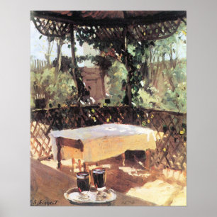 Two Wine Glasses by Sargent, Vintage Impressionism Poster