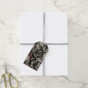 Two Wolves, One Heart Gift Tags