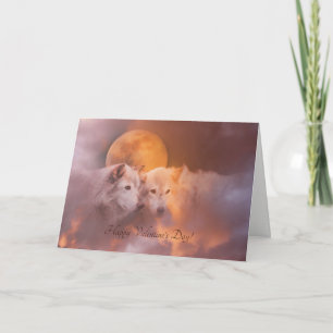 Two Wolves Valentine's Day Soul Mate Card