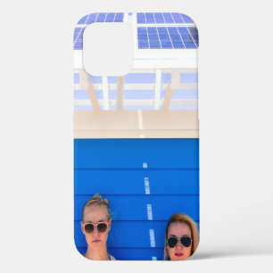 Two woman taking selfie photography iPhone 12 case