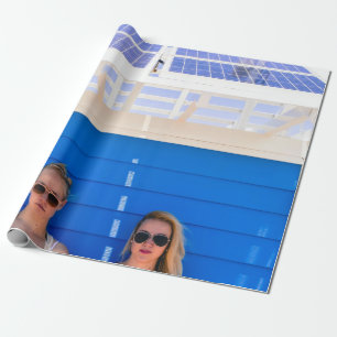 Two woman taking selfie photography wrapping paper