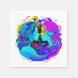 Two Women Napkin