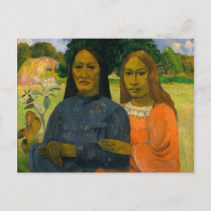 Two Women - Paul Gauguin Postcard