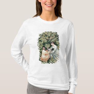 Two women picking sage, from 'Tacuinum T-Shirt