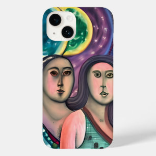 Two Women Under the Moon Case-Mate iPhone 14 Case