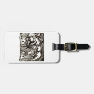 Two Worlds Luggage Tag
