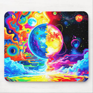 Two Worlds Mouse Pad