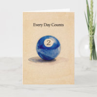 Two Year Anniversary Sobriety Pool Ball