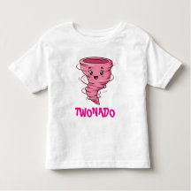 TwoNado toddler shirt Pink