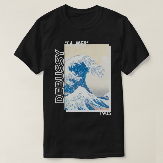 twoset violin debussy la mer 1905 T-Shirt (Design Front)