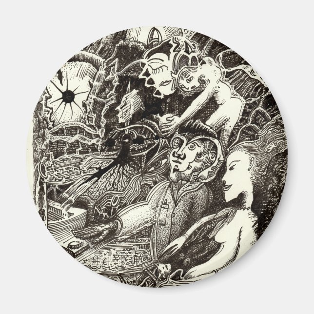 TwoWorlds Magnet (Front)