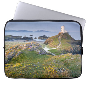 Twr Mawr Lighthouse On Llanddwyn Island Laptop Sleeve