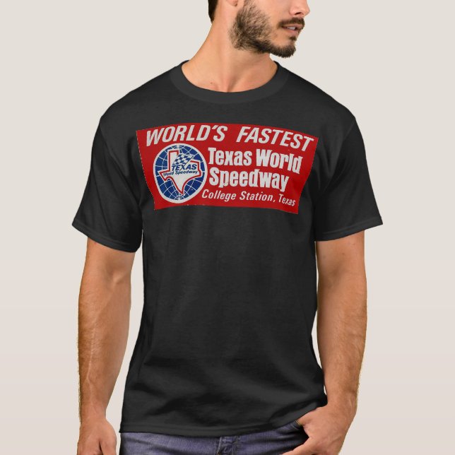 TWS,Texas World Speedway,World Closed Course Speed T-Shirt (Front)