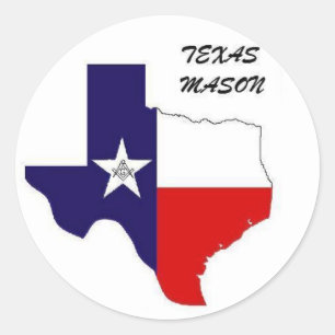 TXMason Classic Round Sticker