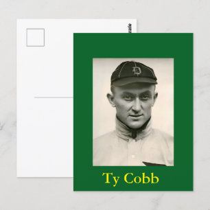 Ty Cobb Postcard