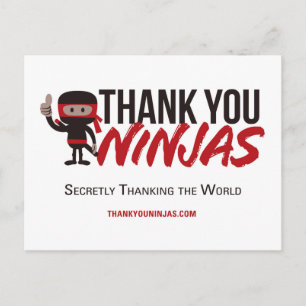 TY Ninjas Postcards