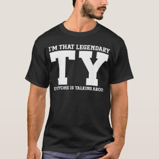 Ty Personal Name Funnyy family T-Shirt