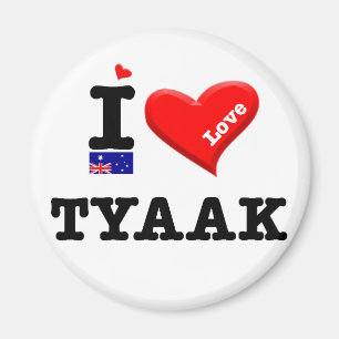 TYAAK - I Love Magnet