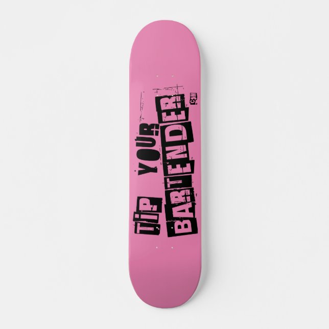 TYB Pink Punker Skateboard (Front)