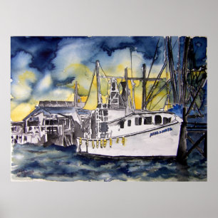tybee_island_boat poster