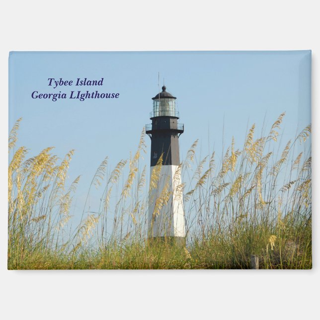 Tybee Island, Georgia lighthouse Magnet (Front)