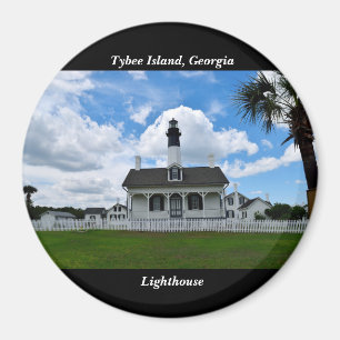 Tybee Island, Georgia Lighthouse Magnet