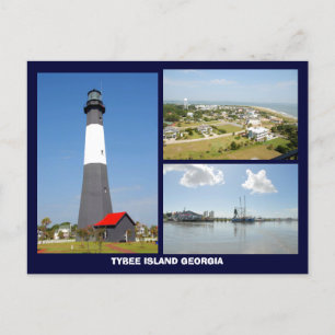 Tybee Island, Georgia Postcard