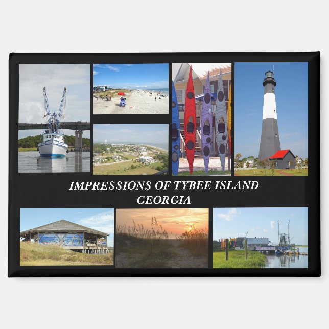 Tybee Island Georiga  Magnet (Front)