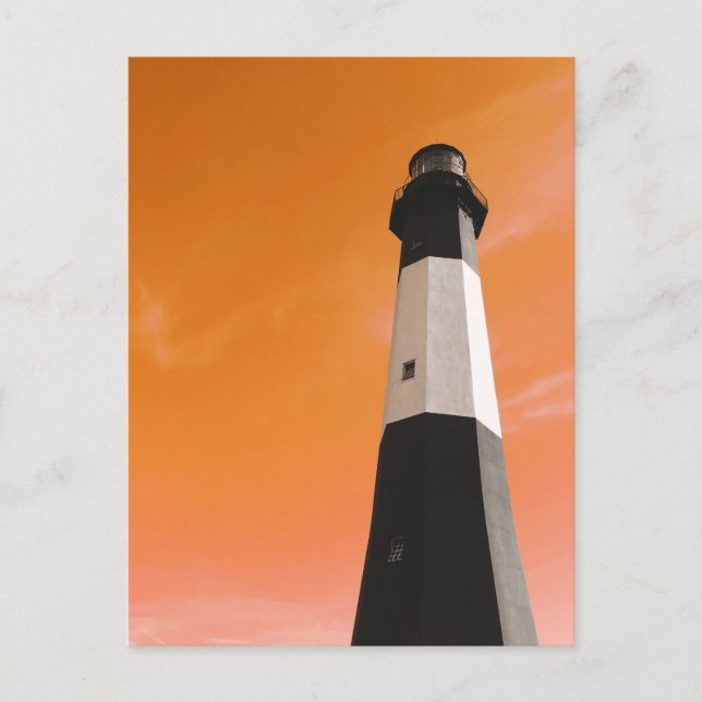 tybee island light station postcard (Front)