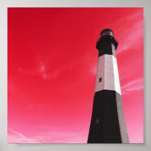 tybee island light station poster