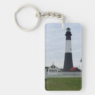 Tybee Island Lighthouse  Key Ring