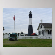 Tybee island Lighthouse Photo on a 