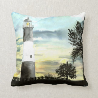 Tybee Island Lighthouse pillow