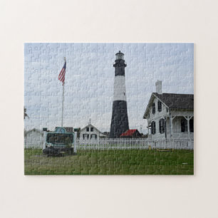Tybee Island Lighthouse, Tybee Island Georgia Jigsaw Puzzle
