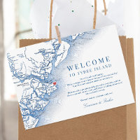 Tybee Island Navy Wedding Welcome Itinerary